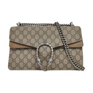 ♥️Gucci Beige GG Supreme Dionysus Small Shoulder Bag ♥️